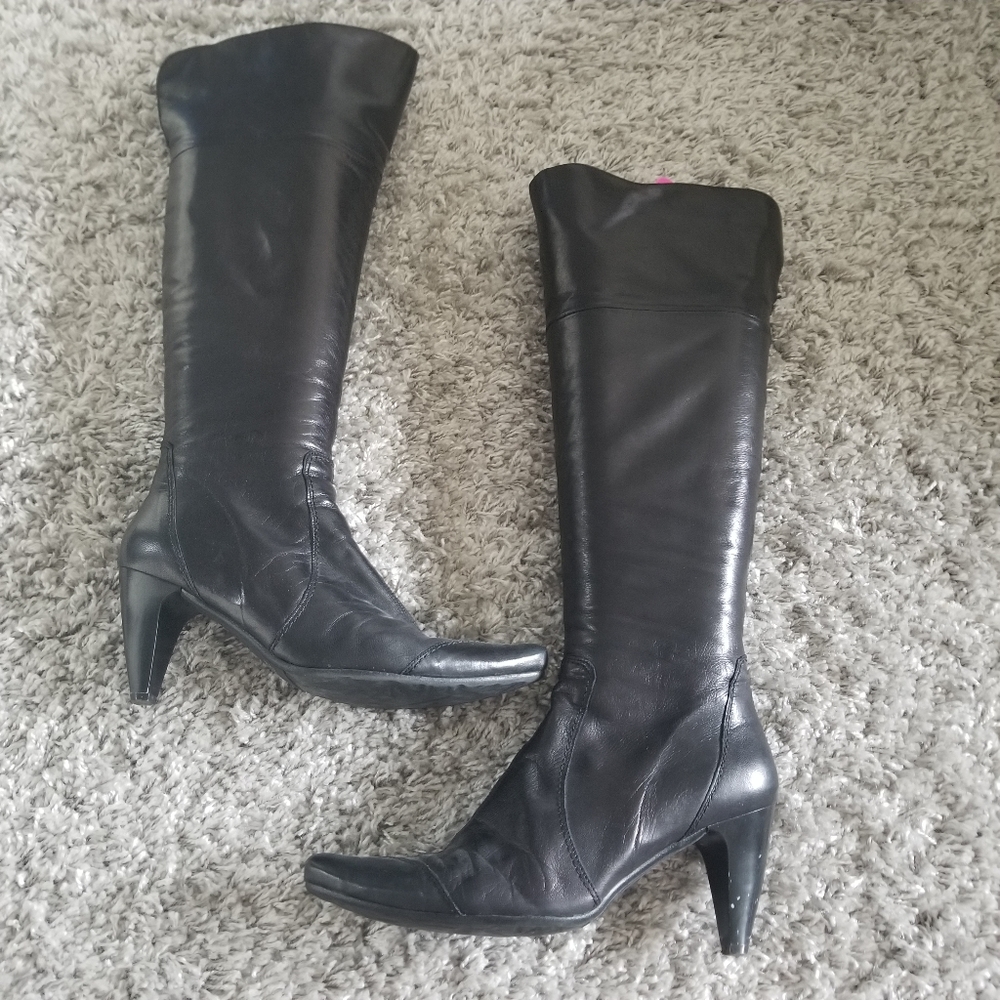 Tall Leather Boot ❤ Made in Spain Flattering Quality Soft Luxury